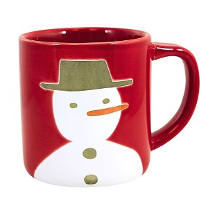 Tag 4.0 Inch Snowman Mug Carrot Nose Mugs - 1 of 3