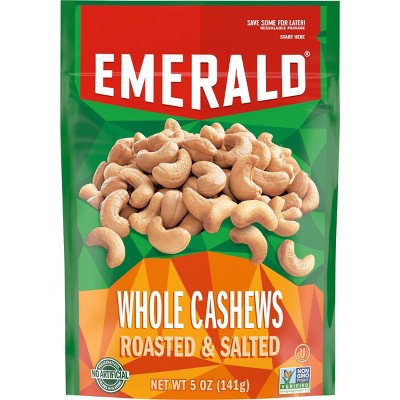 Emerald Whole Cashews Roasted & Salted - 5oz