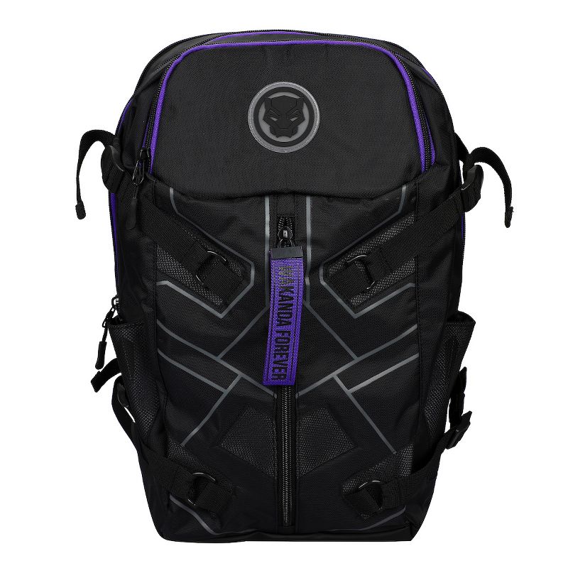 Marvel Black Panther Wakanda Compression Straps Tech Backpack, 1 of 7