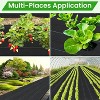 Generic 4FTX300FT Weed Barrier Fabric, 3.2oz Landscape Fabric - 2 of 4