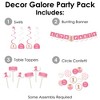 Big Dot of Happiness 1st Birthday Girl - Fun to be One - First Birthday Party Supplies Decoration Kit - Decor Galore Party Pack - 51 Pieces - 2 of 4