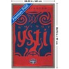 Trends International WNBA Washington Mystics - Logo 25 Framed Wall Poster Prints - 3 of 4