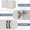 Freestanding Tall Kitchen Pantry Storage Cabinet, 70in Cupboard with Adjustable Shelves, for Bathroom, Dining Room, Living Room - 3 of 4