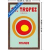 Trends International Reinders: Destinations - Destination St. Tropez Framed Wall Poster Prints - 3 of 4