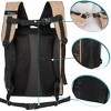 PetAmi Premium Dog Backpack Carrier Small Large Cat Puppies, Ventilated Pet Hiking Travel Bag, Airline Approved Safety Camping Biking - 4 of 4