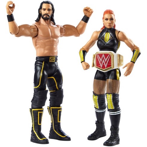 Wwe Battle Pack Becky Lynch Seth Rollins Action Figure 2 Pk Series 66 Target - roblox seth rollins picture