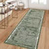 Coolmee Washable Modern Stripe Carpet Non Slip Soft Rubber Backed Rug,Low Pile Area Rug for Bedroom Office DiningRooBeige - 2 of 4