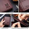 Generic Large Capacity Genuine Leather Bifold Wallet/Credit Card Holder with 15 Card Slots - 2 of 4