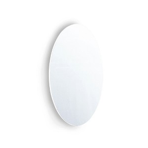 Cesicia 25" Round Mirror, Frameless Beveled Wall Mounted Bathroom Mirror, HD Makeup Mirror - 1 of 4
