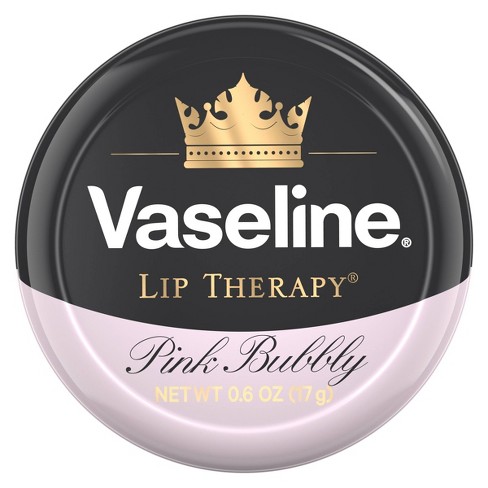 Vaseline Lip Tin Pink Bubbly - 0.6oz - image 1 of 4