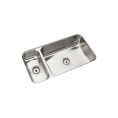 Sterling Ucl3322r Mcallister 31 3 4 Double Basin Undermount Stainless Steel Kitchen Sink