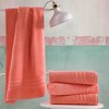 BAGOKIE 4pc Turkish Cotton Bath Towel Set - 4 of 4