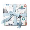 Two-Sided "Seas N' Wishes" Heavyweight Christmas/Holiday Gift Wrap by Ramus & Co (Eight Sheets) - 3 of 4