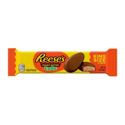 Reese's Easter Peanut Butter Eggs King Size - 2.4oz/2ct