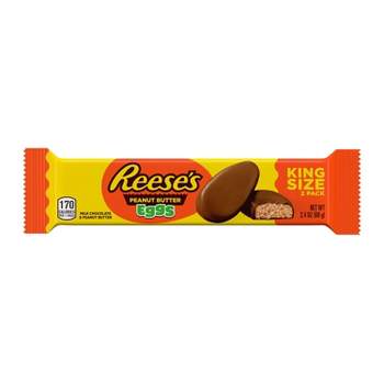 Reese's Milk Chocolate Peanut Butter Eggs Easter Candy King Size - 2.4oz
