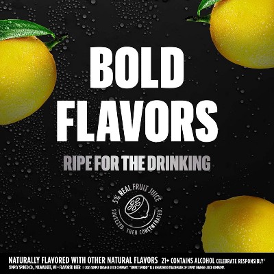 Simply Spiked Bold Lemonade Flavored Beverages - 24 fl oz Can