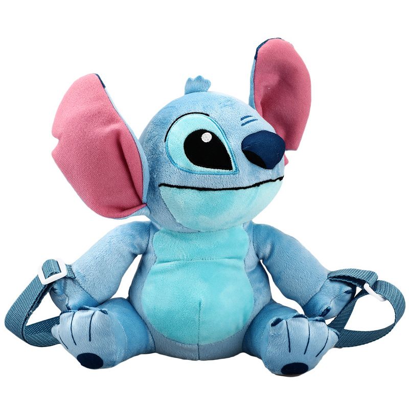 Disney Stitch Stuffed Plush Cross Body Backpack, 1 of 6