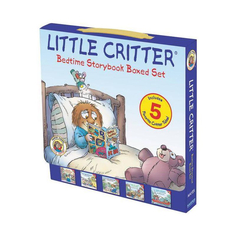 Little Critter Bedtime Storybook Set : The Lost Dinosaur Bone / Just Big Enough / Just One More Pet / - by Mercer Mayer (Paperback), 1 of 2