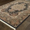 Oriental Weavers Masterpiece 5501K Dark Blue/ Multi Indoor Area Rug - 3'10" x 5'5" - 3 of 3