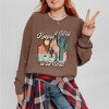 Simply Sage Market Women's Keepin It Wild Colorful Long Sleeve Garment Dyed Tee - 2 of 3