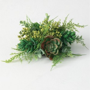 Sullivans Succulent 1/2 Orb Decorative Filler 4.5"H Green - 1 of 3