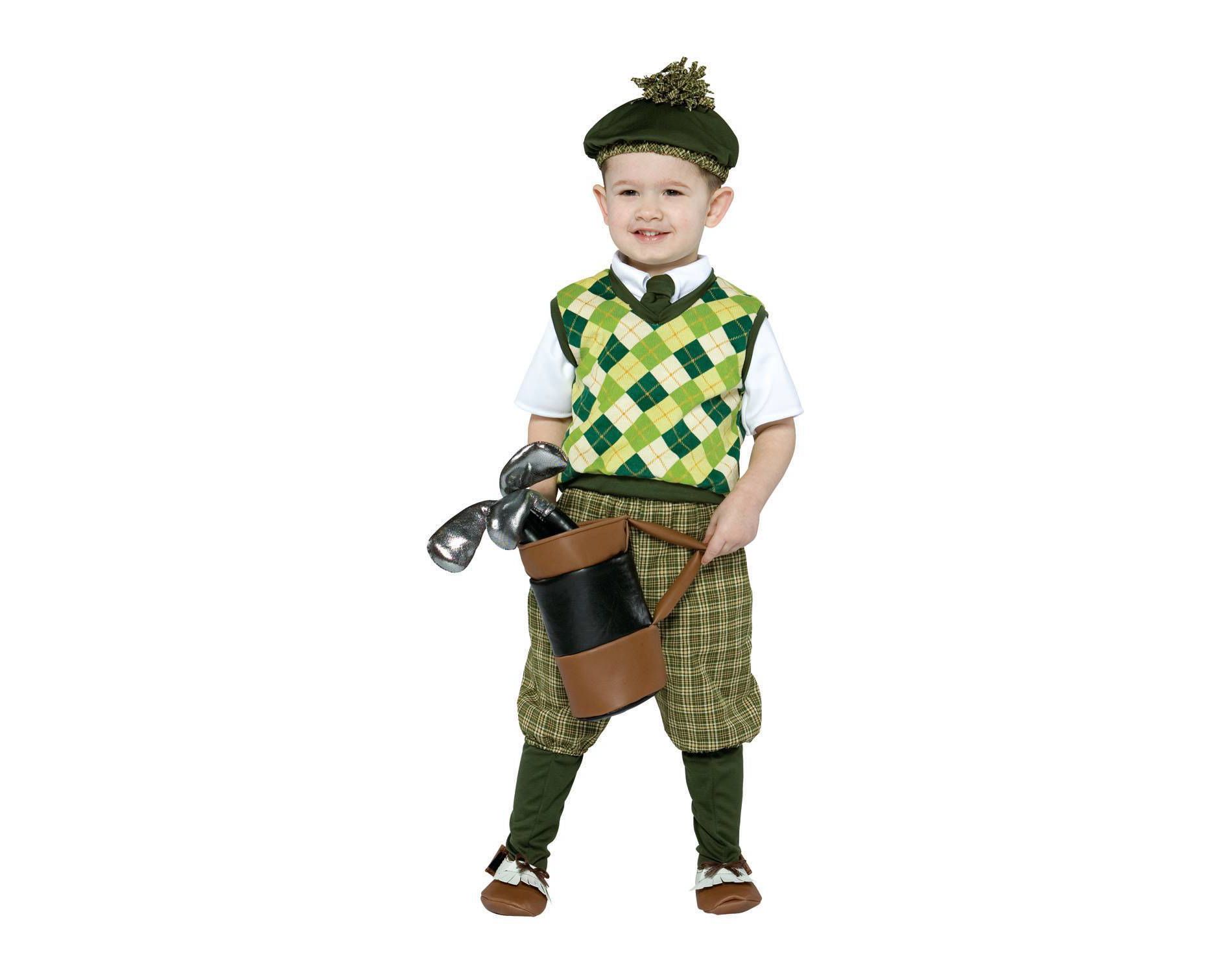 Imposta Costumes Toddler Future Golfer Costume Apparel Set Green 3T-4T