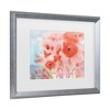Trademark Fine Art Sheila Golden Poppy Field 3 Matted Framed Art - 3 of 4