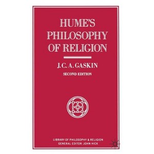 Hume's Philosophy of Religion - (Library of Philosophy and Religion) 2nd Edition by  J C a Gaskin (Paperback) - 1 of 1