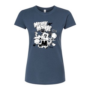 Women's - Disney - Mickey Mouse Fitted Graphic T-Shirt - 1 of 3