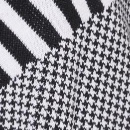 white black stripe