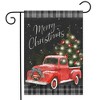 Briarwood Lane Double Sided Garden Flag 12x18 For Outdoor Classic Christmas Pickup For Christmas Garden Flag Flags For Outside - 2 of 4