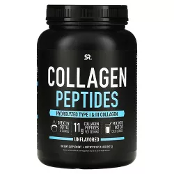 Sports Research Collagen Peptides, Hydrolyzed Type I & III Collagen, Unflavored, 32 oz (907 g)