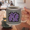 City College of New York Secondary Logo Ceramic Coffee Mug Novelty Gift Mugs for Coffee Tea and Hot Drinks 11oz White - 4 of 4