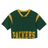 NFL Green Bay Packers Women's Short Sleeve Fashion Crop Jersey - 2 of 3