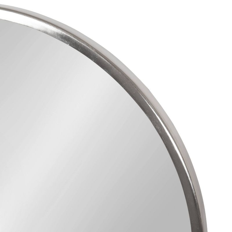 18&#34; x 22&#34; Maxfield Round Tabletop Mirror Silver/Black - Kate &#38; Laurel All Things Decor, 6 of 11
