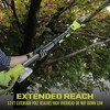 Sun Joe IONMAX Cordless Lawn Care System, Grass and Hedge Trimmer with Pole Saw - 2 of 4