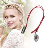 Unique Bargains Women's Leaf Braided Hair Chain 1 Pc - 4 of 4
