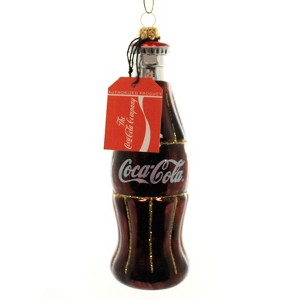 Polonaise Ornaments 6.5 Inch Coke Bottle Coca Cola Handcrafred Poland Tree Ornaments - 1 of 2