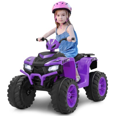 Infans 24V Kids Ride-On Electric ATV 4-Wheeler Quad Car with Wireless Connection