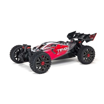 Photo 1 of ARRMA RC Car 18 TYPHON 4X4 V3 3S BLX Brushless Buggy RTR Battery and Charger Not Included Red ARA4306V3