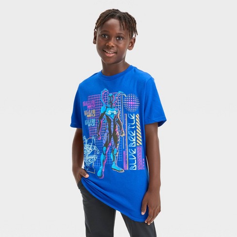 Youth Cotton Blend NEON T-Shirt Child Kids Boys Girls Sizes XS, S