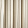 Farmhouse Stripe Yarn Dyed Eco-Friendly Recycled Cotton Window Curtain Panels Neutral 42X95 Set - 3 of 4
