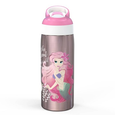 Zak Designs 14oz Recycled Stainless Steel Vacuum Insulated Kids' Water  Bottle 'disney Princess' : Target