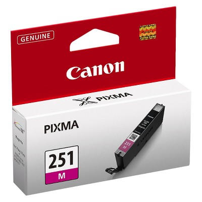 Photo 1 of Canon CLI-251 Single Pixma Ink Cartridge - Magenta (6515B004)