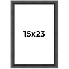 PosterPalooza | Refined Black Picture Frame - UV Acrylic, Foam Board Backing, Hanging Hardware - 2 of 4