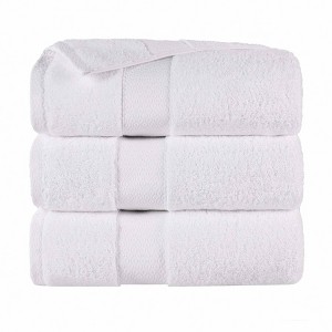 Cotton Heavyweight Ultra-Plush Luxury Towel Set by Blue Nile Mills - 1 of 4