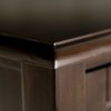 54" Solid Wood Tall Transitional TV Media Stand with Two Central Drawers, Ladder Framed Doors and Cord Management for Living Room and Bedroom - 2 of 4