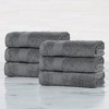 Modern Solid Classic Luxury Egyptian Cotton Towel Set by Blue Nile Mills - 2 of 4