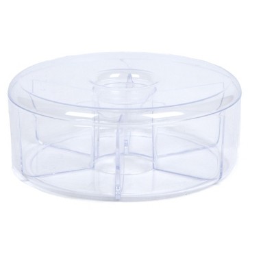 Acrylic 6-COMPARTMENT TEA BAG BOX