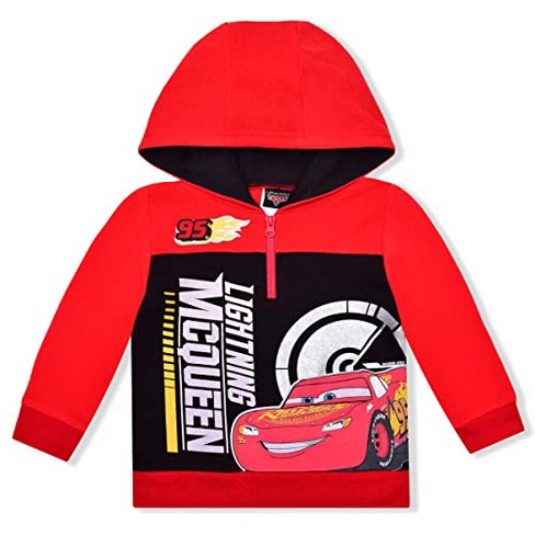 Disney Movie Cars Lightning McQueen Clothes Boys Girls Hoodie Coat